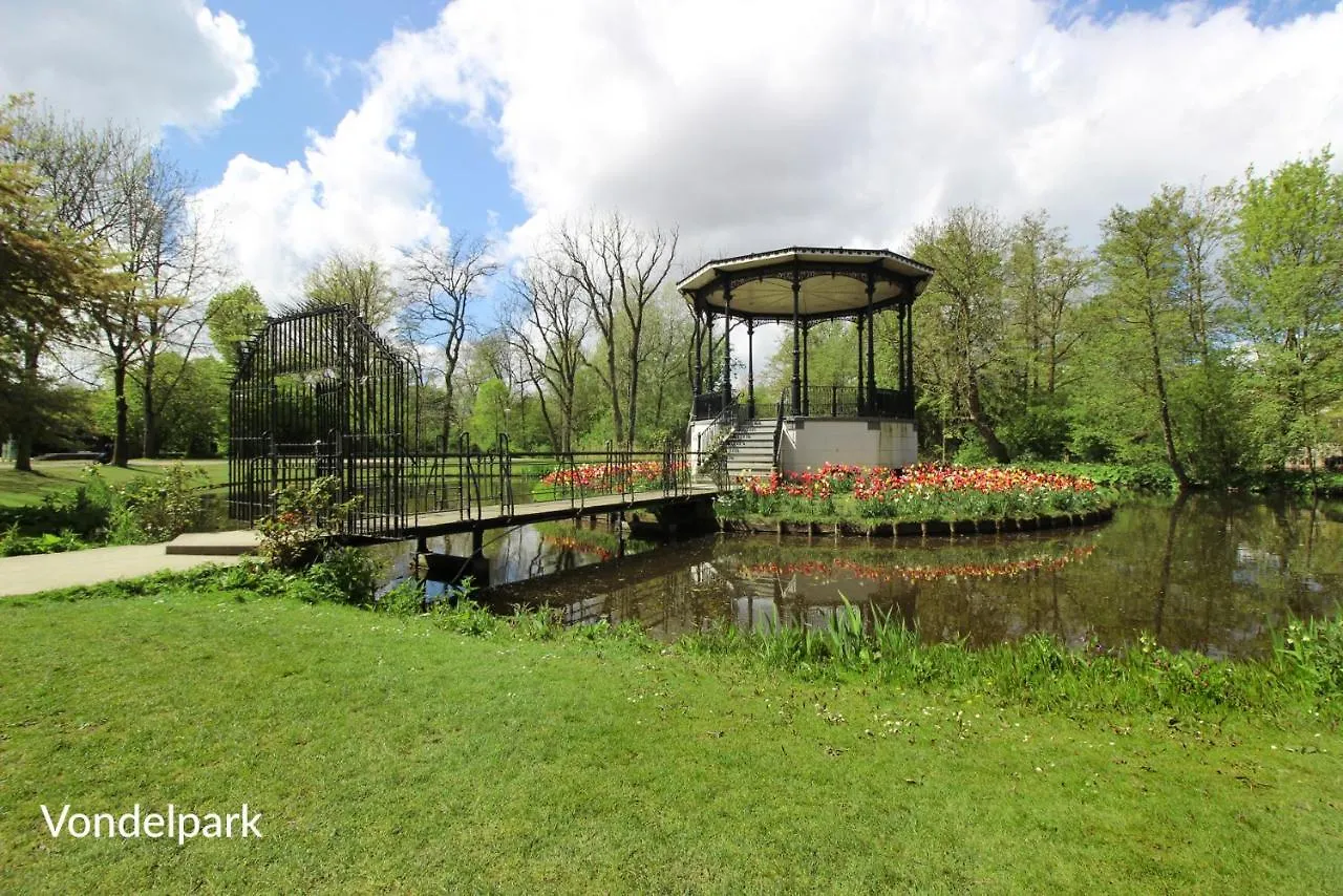 Couette-café New Monumental Garden View Studio Amsterdam
